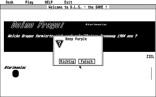 DLS - The Game atari screenshot